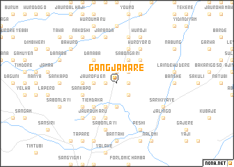 map of Gangjamare