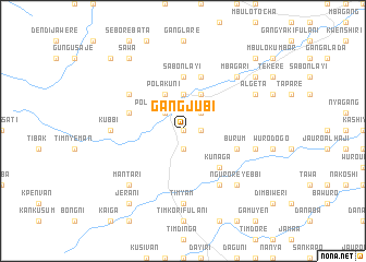 map of Gangjubi