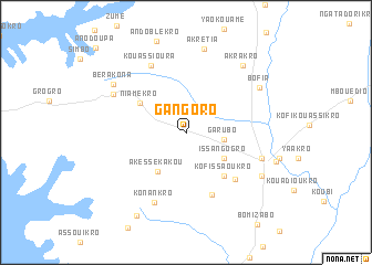 map of Gangoro
