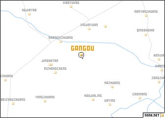 map of Gangou