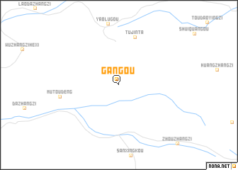 map of Gangou