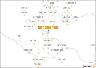 map of Gangseren