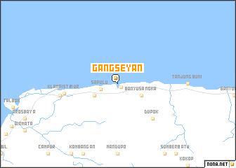 map of Gangseyan