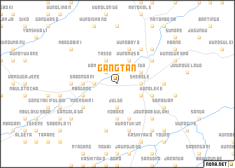 map of Gangtan