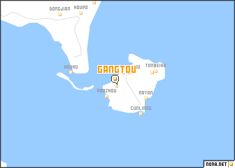 map of Gangtou