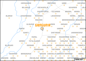 map of Gānguria