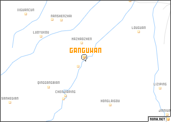 map of Ganguwan