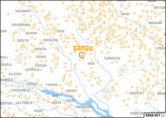 map of Gāngu