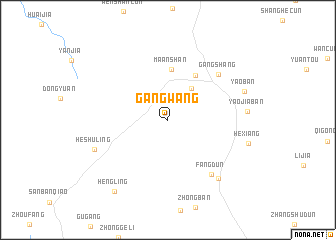 map of Gangwang