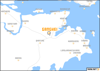 map of Gangwei