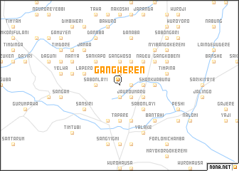 map of Gangweren