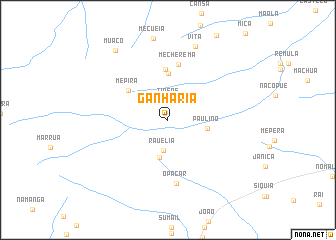 map of Ganharia