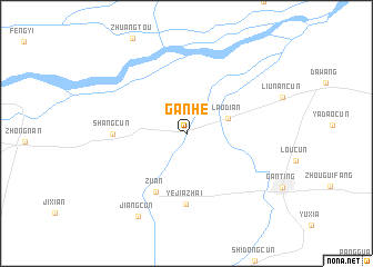 map of Ganhe