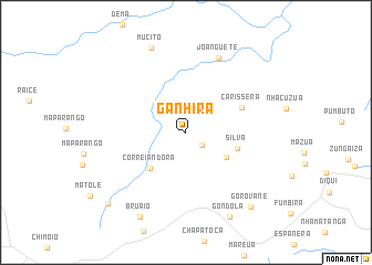 map of Ganhira