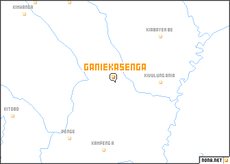 map of Ganie-Kasenga