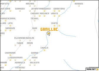 map of Ganillac