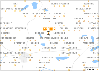 map of Ganina