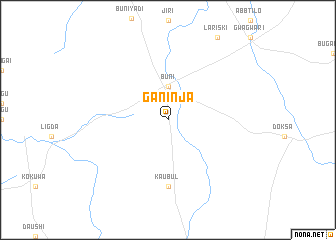 map of Ganinja