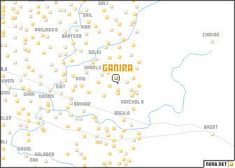 map of Ganīra