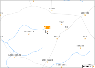 map of Gani