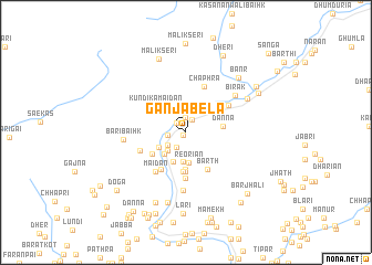 map of Ganja Bela