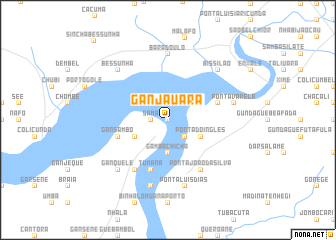 map of Ganjauarà