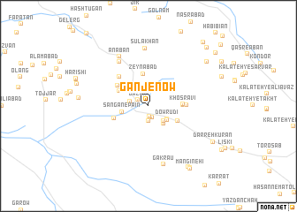 map of Ganj-e Now