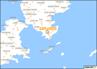 map of Ganjiang