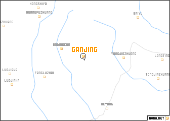 map of Ganjing