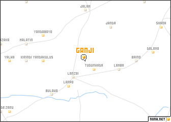 map of Ganji