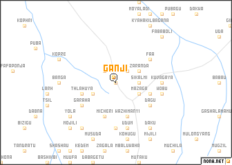 map of Ganji