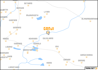 map of Ganji