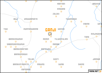 map of Ganji