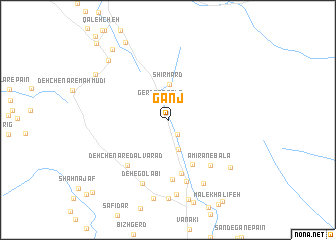 map of Ganj
