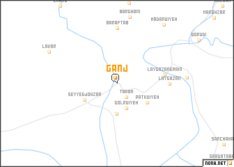 map of Ganj