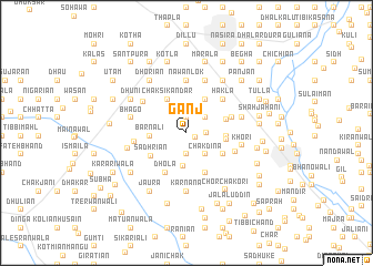 map of Ganj