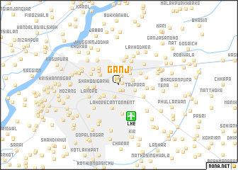 map of Ganj