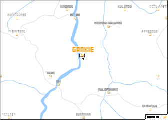 map of Gankie