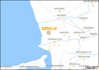 map of Ganklīk