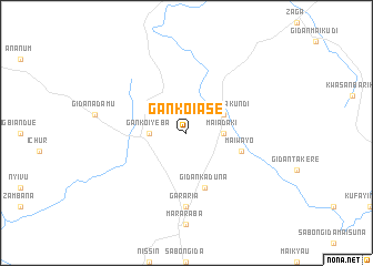 map of Gankoi Ase