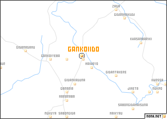map of Gankoi Ido