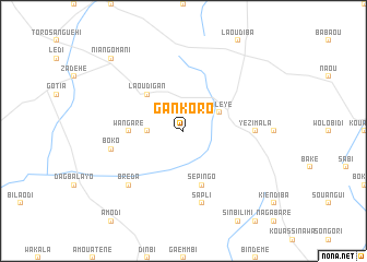 map of Gankoro