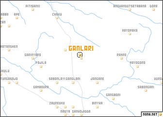 map of Ganlari