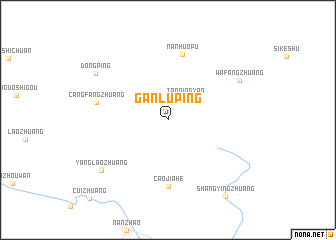 map of Ganluping