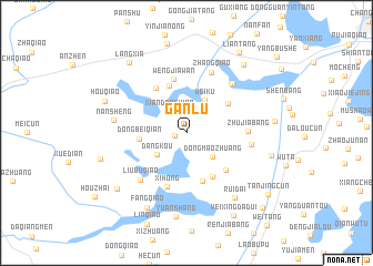 map of Ganlu