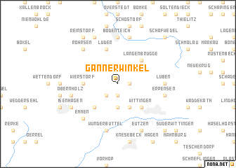 map of Gannerwinkel