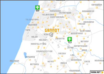 map of Gannot