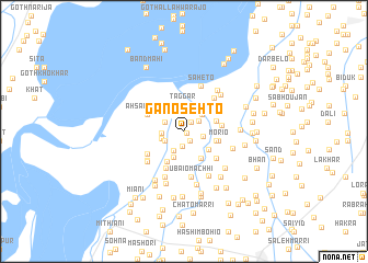 map of Gāno Sehto