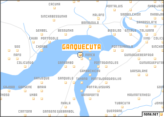 map of Ganquecuta