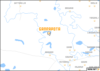 map of Gānrāpota